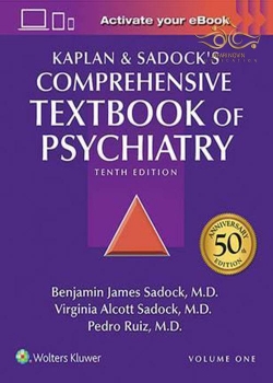 کتاب  Kaplan and Sadock's Comprehensive Textbook of Psychiatry Tenth, 4 Volume Set Edition 2017