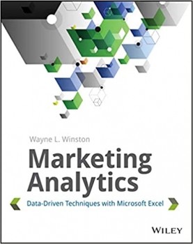 جلد سخت سیاه و سفید_کتاب Marketing Analytics: Data-Driven Techniques with Microsoft Excel