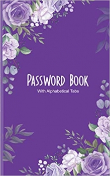 جلد سخت رنگی_کتاب Password Book With Alphabetical Tabs: Password Logbook, Small Password Journal and Alphabetical Tabs, Internet Password Organizer, Logbook To Protect Usernames, password book small 5” x 8”