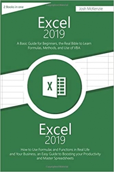 کتاب Excel 2019: 2 Books in one, A Basic Guide for Beginners + How to Use Formulas and Functions in Your Business, to Boosting your Productivity and Master Spreadsheets