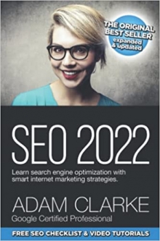 جلد سخت سیاه و سفید_کتاب SEO 2022 Learn Search Engine Optimization With Smart Internet Marketing Strategies