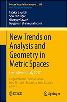 کتاب New Trends on Analysis and Geometry in Metric Spaces: Levico Terme, Italy 2017 (C.I.M.E. Foundation Subseries)