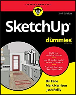 جلد سخت رنگی_کتاب SketchUp For Dummies