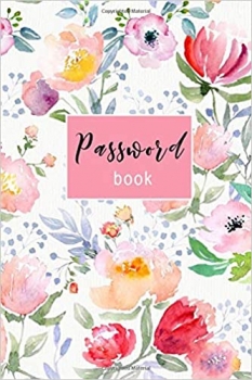 جلد سخت سیاه و سفید_کتاب Password Book: Internet Password Organizer: 6