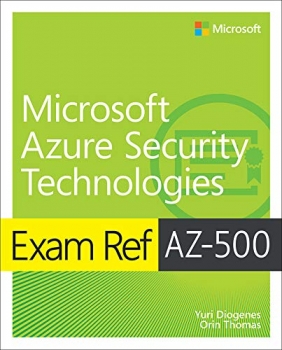 جلد سخت سیاه و سفید_کتاب Exam Ref AZ-500 Microsoft Azure Security Technologies