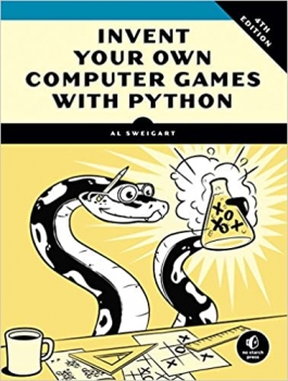 جلد سخت سیاه و سفید_کتاب Invent Your Own Computer Games with Python, 4E