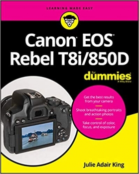 کتاب Canon EOS Rebel T8i/850D For Dummies 