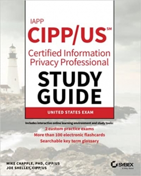 جلد معمولی سیاه و سفید_کتاب IAPP CIPP / US Certified Information Privacy Professional Study Guide