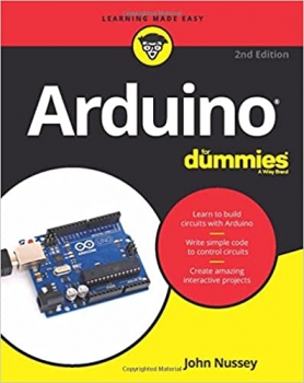 جلد سخت سیاه و سفید_کتاب Arduino For Dummies (For Dummies (Computer/Tech)) 2nd Edition