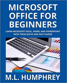 جلد معمولی سیاه و سفید_کتاب Microsoft Office for Beginners