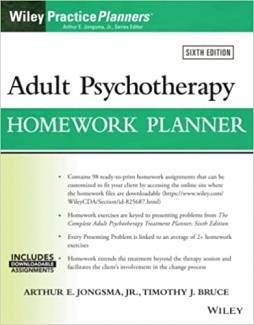 کتاب Adult Psychotherapy Homework Planner (PracticePlanners)