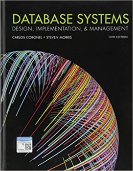 جلد معمولی رنگی_کتاب Database Systems: Design, Implementation, & Management 13th Edition