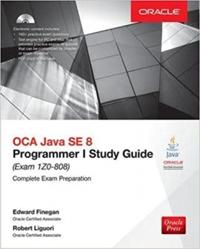 کتاب OCA Java SE 8 Programmer I Study Guide (Exam 1Z0-808) (Oracle Press) 3rd Edition