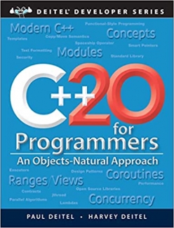 کتاب C++20 for Programmers: An Objects-Natural Approach (Deitel Developer Series)