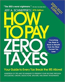 کتاب How to Pay Zero Taxes, 2020-2021: Your Guide to Every Tax Break the IRS Allows