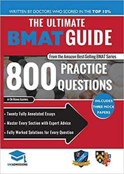 جلد سخت سیاه و سفید_کتاب The Ultimate BMAT Guide: 800 Practice Questions