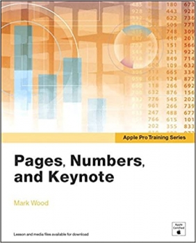 جلد سخت سیاه و سفید_کتاب Pages, Numbers, and Keynote (Apple Pro Training) Pap/Psc Edition