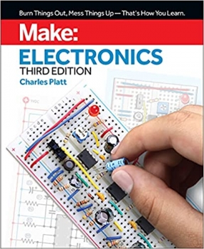 جلد سخت رنگی_کتاب Make: Electronics: Learning by Discovery: A hands-on primer for the new electronics enthusiast 