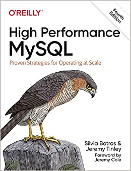 جلد معمولی سیاه و سفید_کتاب High Performance MySQL: Proven Strategies for Operating at Scale 4th Edition