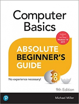 کتابComputer Basics Absolute Beginner's Guide, Windows 10 Edition