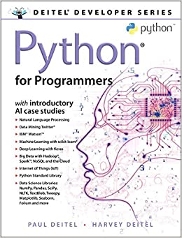 کتاب Python for Programmers: with Big Data and Artificial Intelligence Case Studies