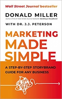 جلد معمولی سیاه و سفید_کتاب Marketing Made Simple: A Step-by-Step StoryBrand Guide for Any Business
