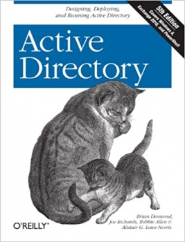 جلد سخت سیاه و سفید_کتاب Active Directory: Designing, Deploying, and Running Active Directory 5th Edition, Kindle Edition