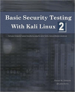 کتاب Basic Security Testing With Kali Linux 
