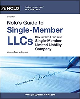 کتاب Nolo’s Guide to Single-Member LLCs: How to Form & Run Your Single-Member Limited Liability Company 