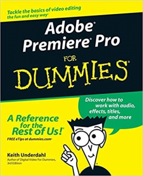 جلد سخت سیاه و سفید_کتاب Adobe Premiere Pro For Dummies