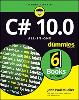 کتابC# 10.0 All-in-One For Dummies (For Dummies (Computer/Tech)) 