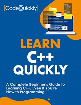 جلد معمولی رنگی_کتاب Learn C++ Quickly: A Complete Beginner’s Guide to Learning C++, Even If You’re New to Programming (Crash Course With Hands-On Project Book 3)