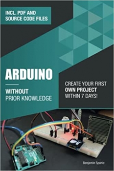 جلد سخت سیاه و سفید_کتاب Arduino Without Prior Knowledge: Create your own first project within 7 days