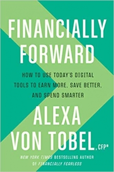 جلد معمولی سیاه و سفید_کتاب Financially Forward: How to Use Today's Digital Tools to Earn More, Save Better, and Spend Smarter