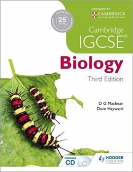 کتاب Cambridge IGCSE Biology 3rd Edition اثر D. G. Mackean &amp; Dave Hayward