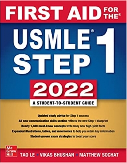 کتاب First Aid for the USMLE Step 1 2022, Thirty Second Edition 