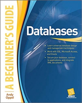 جلد سخت سیاه و سفید_کتاب Databases A Beginner's Guide 1st Edition