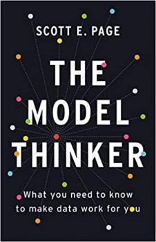 جلد سخت سیاه و سفید_کتاب The Model Thinker: What You Need to Know to Make Data Work for You