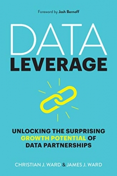 جلد معمولی سیاه و سفید_کتاب Data Leverage: Unlocking the Surprising Growth Potential of Data Partnerships