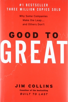 جلد معمولی سیاه و سفید_کتاب Good to Great: Why Some Companies Make the Leap and Others Don't