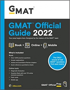 کتاب GMAT Official Guide 2022: Book + Online Question Bank