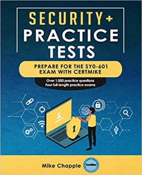 جلد سخت رنگی_کتاب Security+ Practice Tests (SY0-601): Prepare for the SY0-601 Exam with CertMike