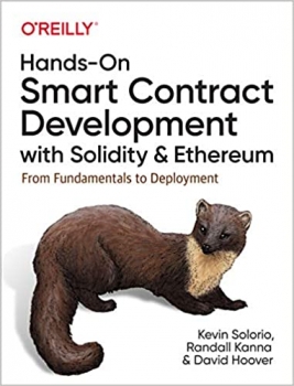 جلد معمولی سیاه و سفید_کتاب Hands-On Smart Contract Development with Solidity and Ethereum: From Fundamentals to Deployment