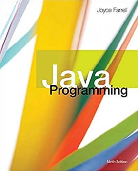 جلد سخت سیاه و سفید_کتاب Java Programming 9th Edition