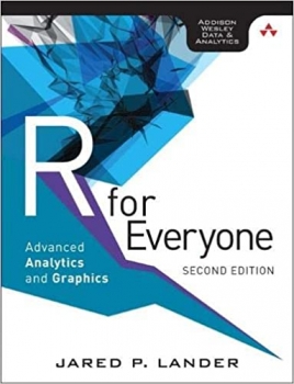جلد سخت سیاه و سفید_کتاب R for Everyone: Advanced Analytics and Graphics (Addison-Wesley Data & Analytics Series) 2nd Edition
