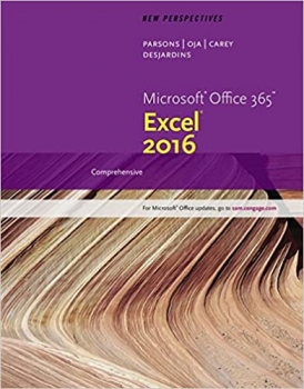 جلد معمولی سیاه و سفید_کتاب New Perspectives MicrosoftOffice 365 & Excel 2016: Comprehensive