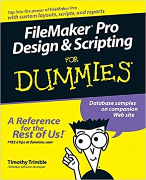 کتاب Filemaker pro Design & Scripting for Dummies