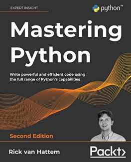 جلد سخت سیاه و سفید_کتاب Mastering Python: Write powerful and efficient code using the full range of Python's capabilities, 2nd Edition