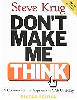 کتاب Don't Make Me Think: A Common Sense Approach to Web Usability, 2nd Edition