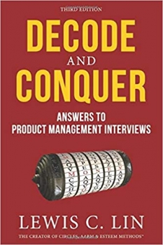 جلد معمولی رنگی_کتاب Decode and Conquer: Answers to Product Management Interviews